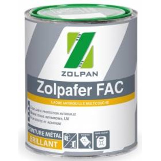 Laque antirouille multicouche: zolpafer fac brillant - zolpan