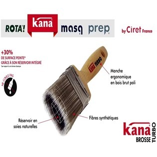 Brosse spéciale lasure turbo