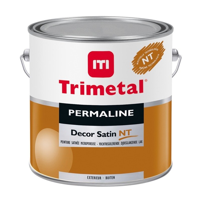 Peinture Satinée Trimétal Permaline Decor Satin Nt Districolor