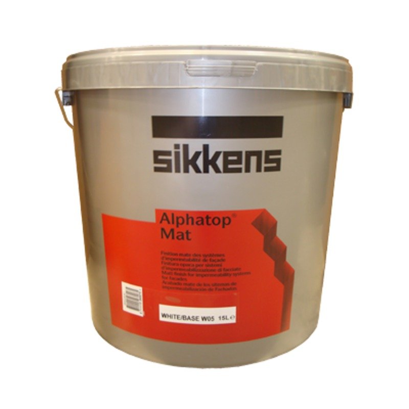 Peinture façade sikkens alphatop mat - Districolor