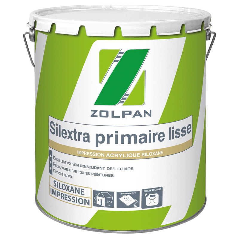 Impression silextra primaire lisse - zolpan