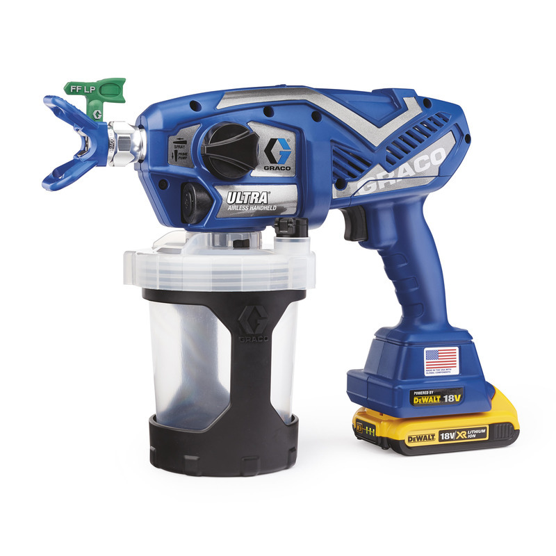 Pulvérisateur portable airless ultra hh cordless sur batterie